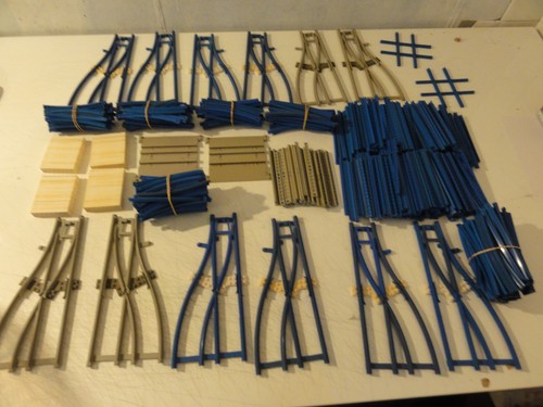 Lego train lot rails bleu - , et