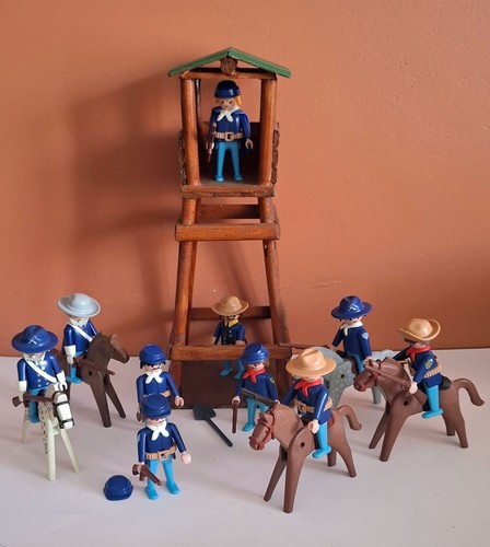 Playmobil vintage western lot - playmobil,