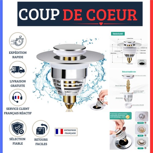Bonde lavabo universelle - lavabo,