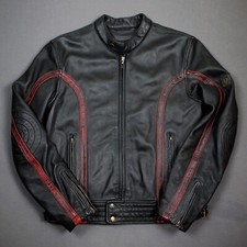 BELSTAFF North Circular Road Daytona leather rider jacket L / Large motorcycle