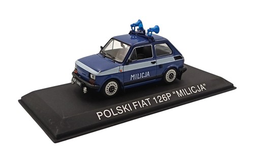 Polski fiat 126p milicja - fiat,