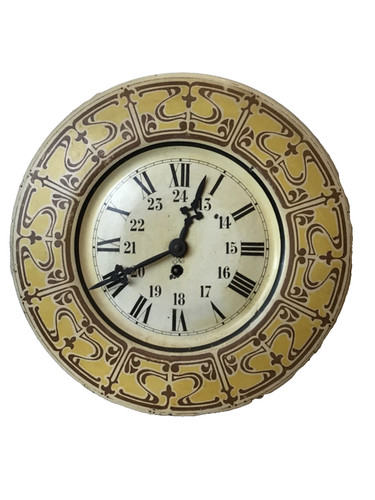 Pendule japy frères - pendule, tole