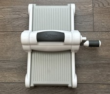 Sizzix Big Shot Die Embossing & Cutting Machine Only White and Gray Clean