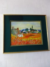 peinture sur toile Paysage 48 x 41 cm