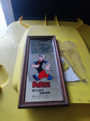 Miroir vintage popeye - vintage,