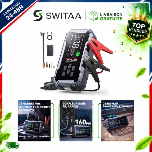 Booster batterie voiture - , 8000a