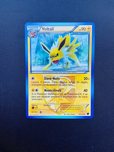 Carte pokémon voltali - pokémon,