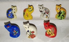 Fèves 🌞 7 Chat Longwy, Série En Émaux De Longwy 2008, Des Experts Pâtissers Lor