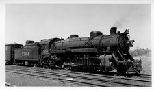 25D800F RP 1936 MOPAC MISSOURI PACIFIC RAILROAD 2-8-2 LOCO #1304 CAPE GIRARDEAU
