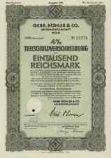 Gebr. Böhler 1944 Vienna Judenburg Voest Alpine Buderus Bosch 1000 RM Düsseldorf