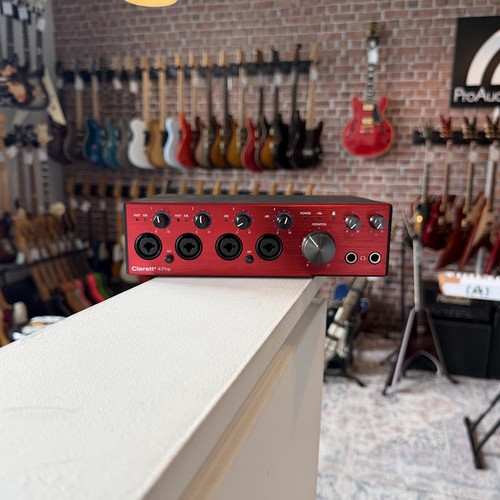 Used focusrite clarett 4pre - used, clarett+