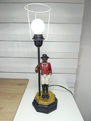 Lampe vintage statuette groom - lampe,