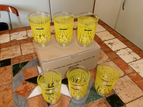 Lot verres ricard collector - 6,