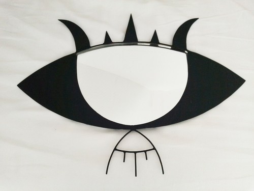 Atypique miroir sculpture - , en