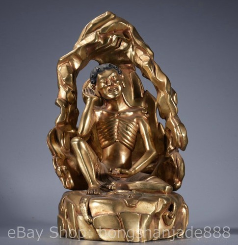 Bouddhisme chinois bronze - 12",