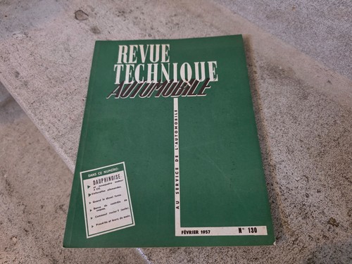 Revue technique automobile - revue,