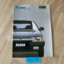 Skoda Favorit berlne break pick-up prospectus catalogue automobile collection