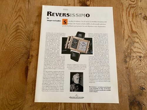 Brochure jaeger lecoultre - brochure, jaeger-lecoultre