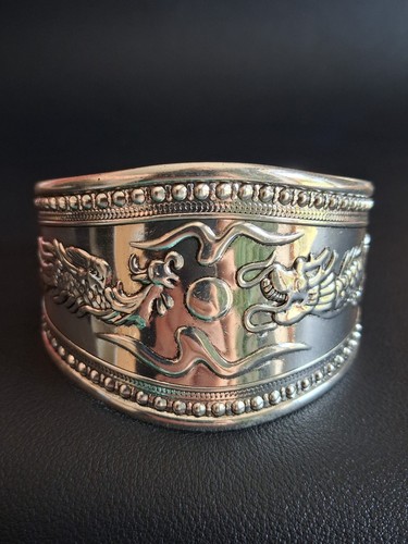 Bracelet manchette dragon - manchette,
