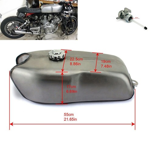 4gal cafe racer - 2.4gal, fuel