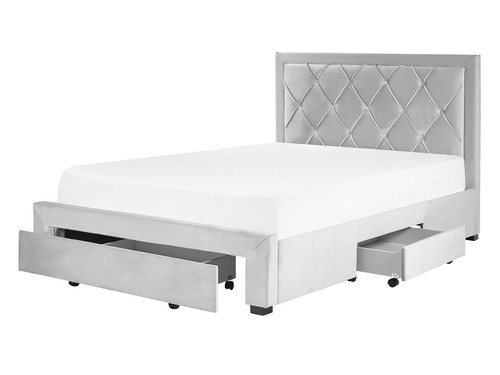 Lit glamour rangement double - lit,