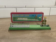 Golf Miniature Jouet Mécanique En Tôle « Antique Golf Game » « Schylling » 