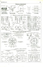 Old document electric motors from the 1953 book