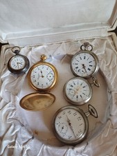 Lot De 5 Montres A Gousset Anciennes