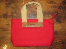 Sac + Portefeuille LANCEL, rouge, neuf jamais utilisé