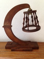  Applique murale ou lampe à poser  vintage en bois art déco 