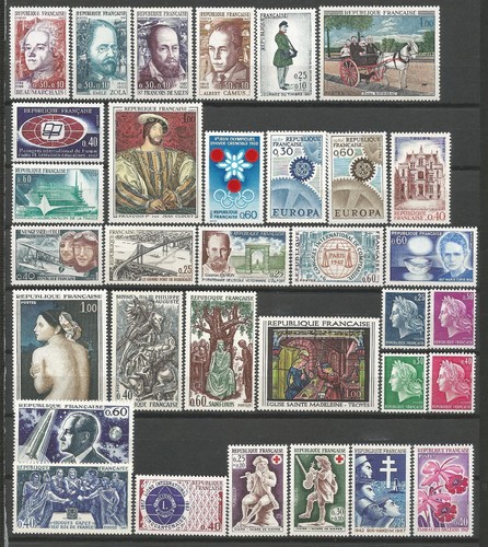 France 1967 année complète - france,