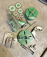 Myford Metal Lathe Tooling Lot Chuck Milling Attachment Faceplate Follow Rest Ge