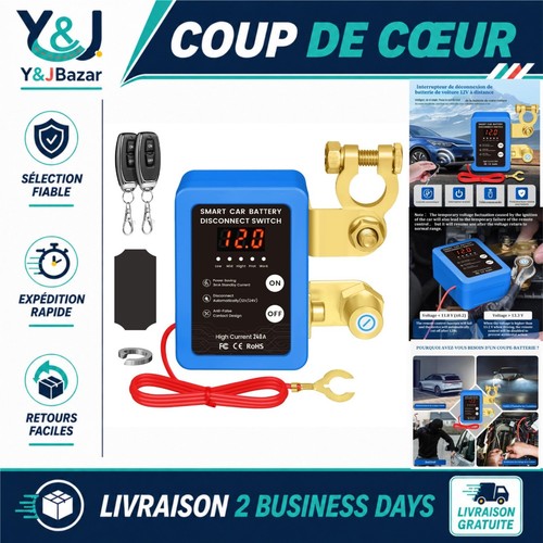 Coupe circuit batterie v - batterie,