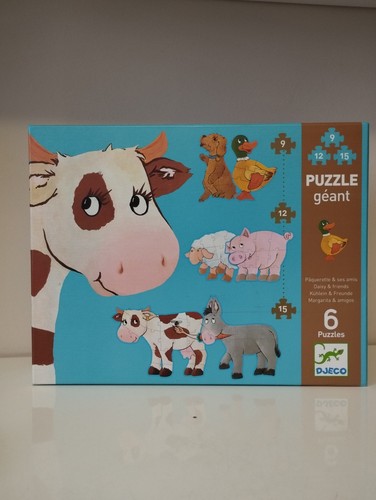 Puzzle djeco géant - djeco,