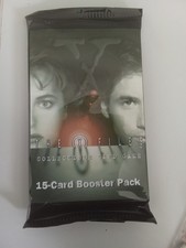 15 card booster pack x files, 1996, Collectible card game