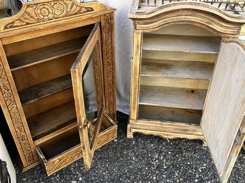 Lot armoires bois - armoires,