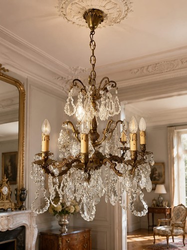 Grand lustre louis - louis, xv
