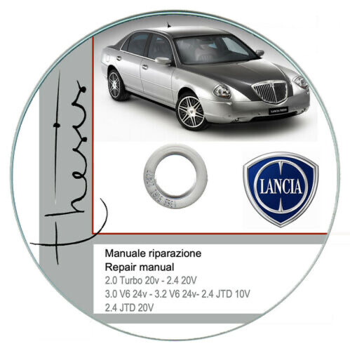 Lancia thesis manuel - lancia, d'atelier