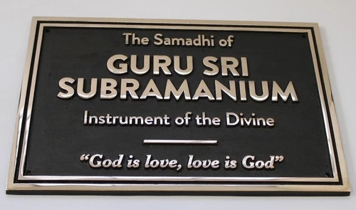 Bronze plaque with double - bronze,