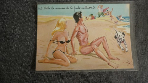 Cpsm humour naturisme - , /