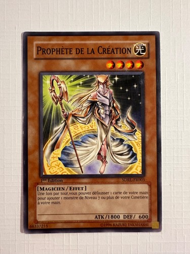 Carte prophète de - carte, oh