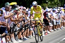 M. VAN DER POEL # TOUR DE FRANCE 25 - CYCLING - 6x4 Signed Autograph PHOTO Print