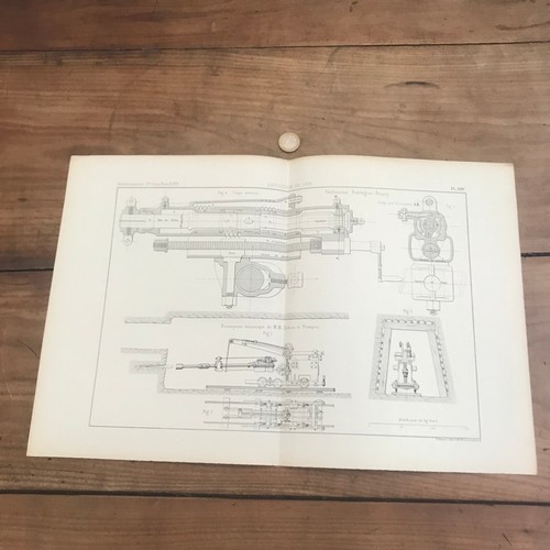 Mineral industry engraving n21 - engraving,