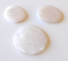 Lot de 3 Galets en Quartz (