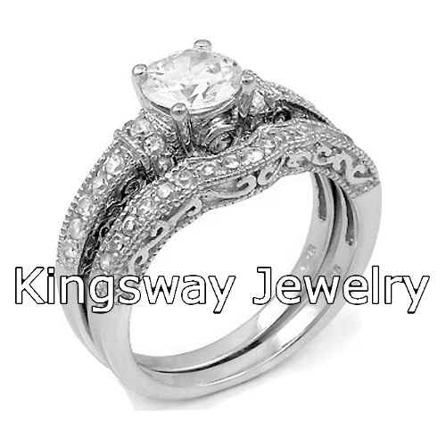 Hers 2pc antique diamond - 2pc, cut