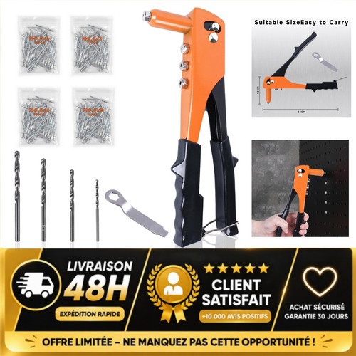 Pince riveter manuelle - à,
