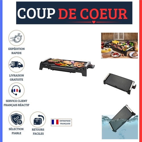Plancha électrique xxl - électrique, 2200