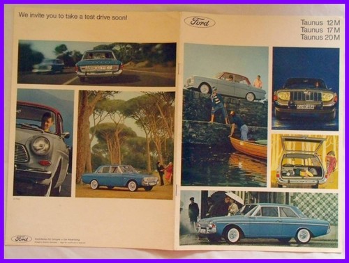 Ford taunus english catalog - ford,
