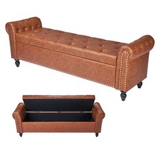 Uimoso Banc Coffre Bout de Lit