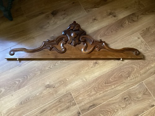 Fronton armoire ancienne - fronton, en